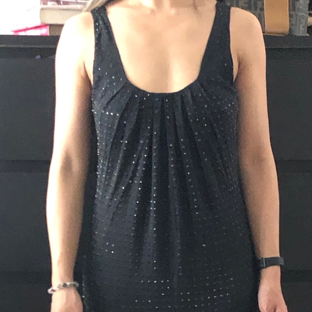 BNWT Marciano silk beaded dress xs